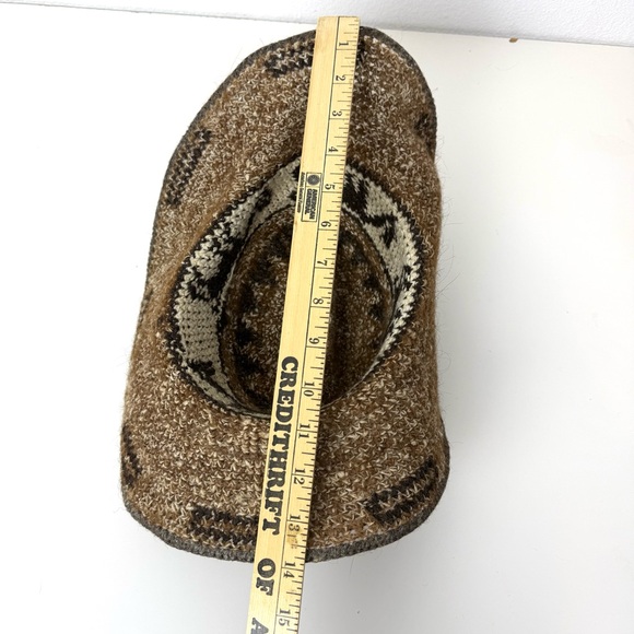 Vintage Peruvian Alpaca Wool Western Hat - Picture 9 of 9